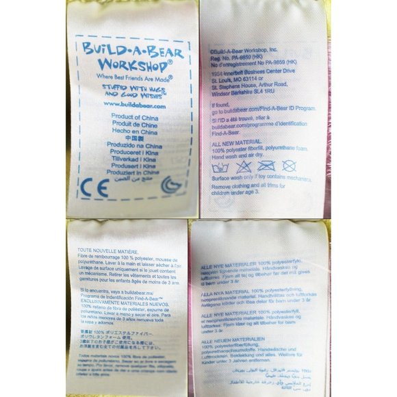 BAB MLP Fluttershy 16'' Plush Stuffed Animal Yellow Butterfly My Little Pony - Picture 7 of 9